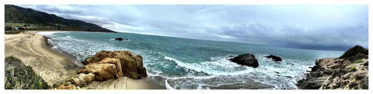 Plage de Leo Carrillo State, Malibu, California Coast, États-Unis — 2
