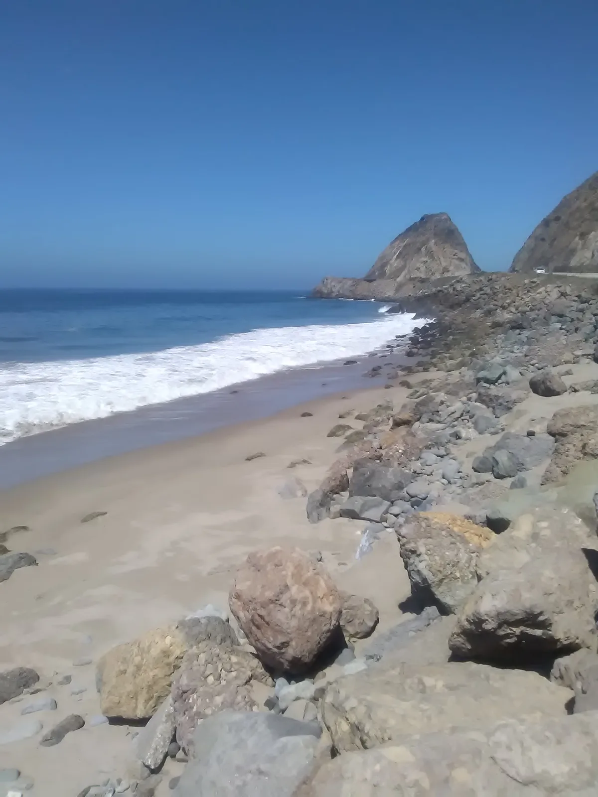 Plage de Leo Carrillo State, Malibu, California Coast, États-Unis — 4