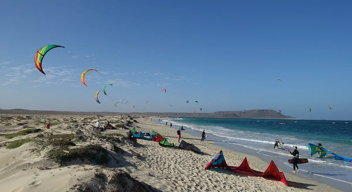 Praia de Kite Beach, Sal, Cape Verde, Cap-Vert