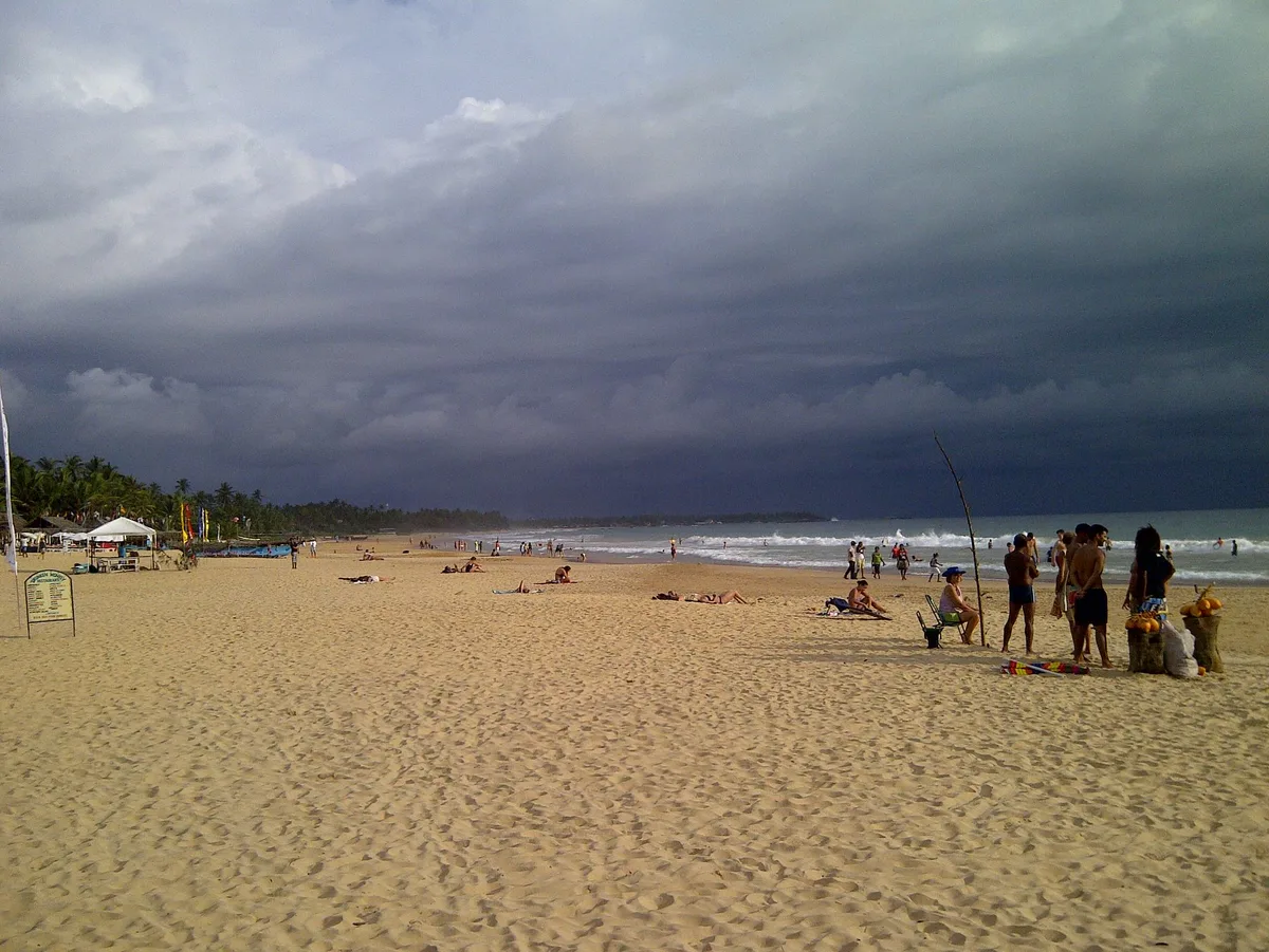 Narigama Beach, Hikkaduwa, Sri Lanka, Sri Lanka