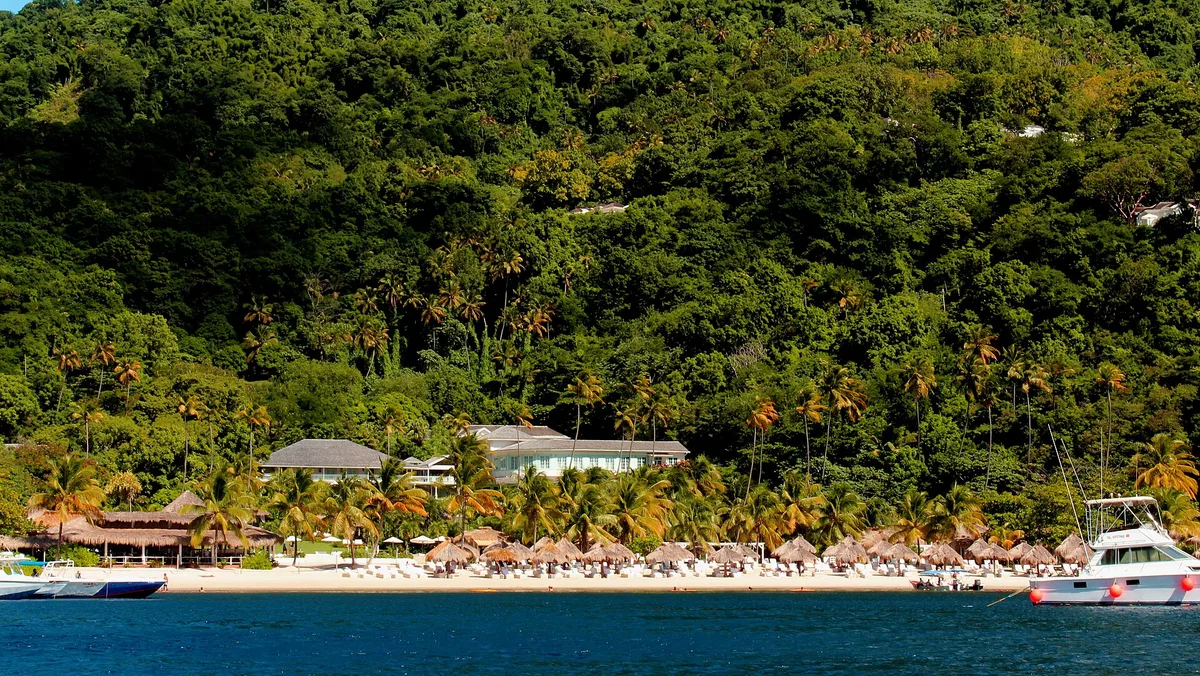 Plage de l'Anse des Pitons, Soufrière, Lesser Antilles, Saint Lucia — 2
