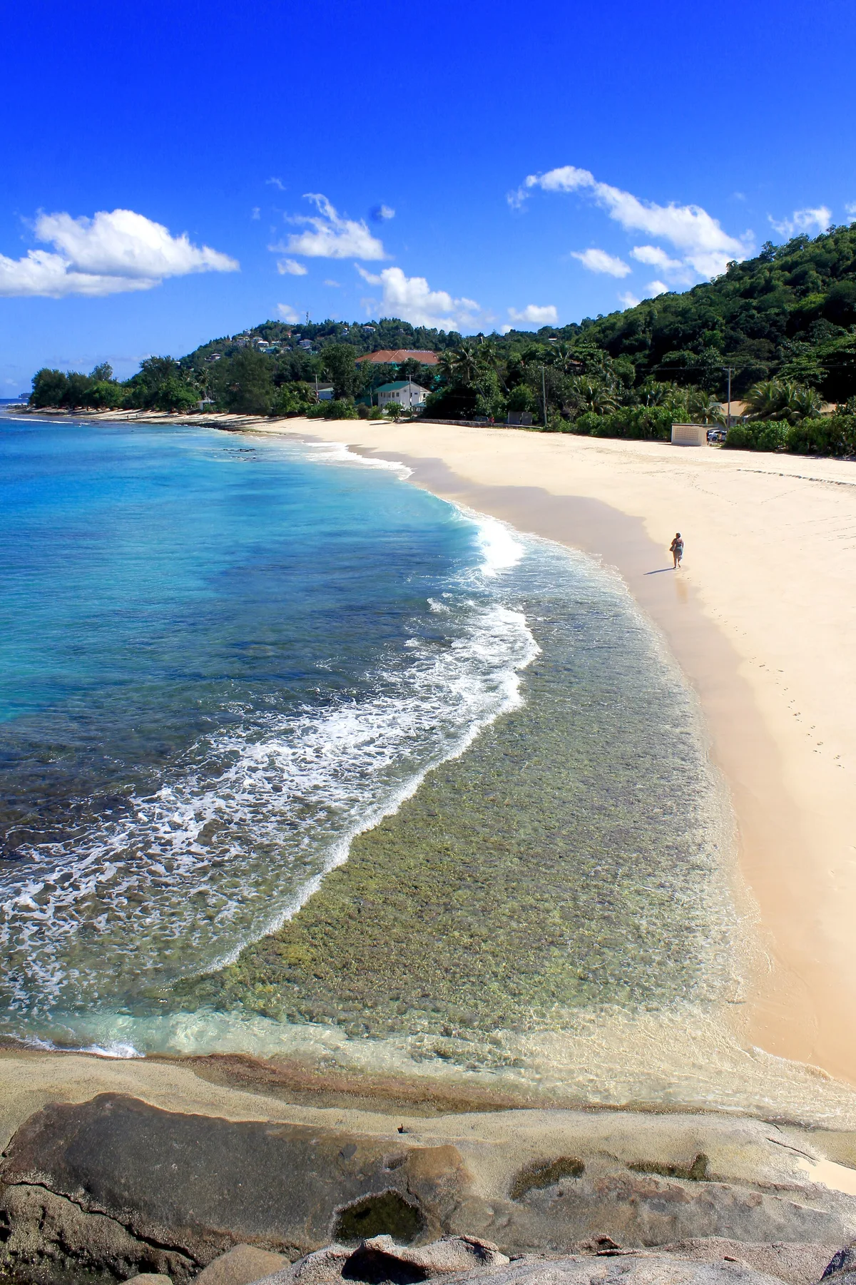 Anse Nord d'Est-Strand, Nord d'Est, Seychelles Inner Islands, Seychellen