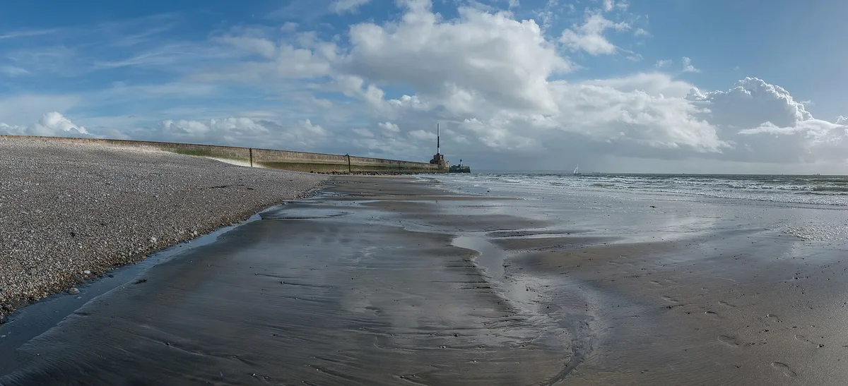 Playa de Le Havre, Le Havre, Normandy, Francia — 2