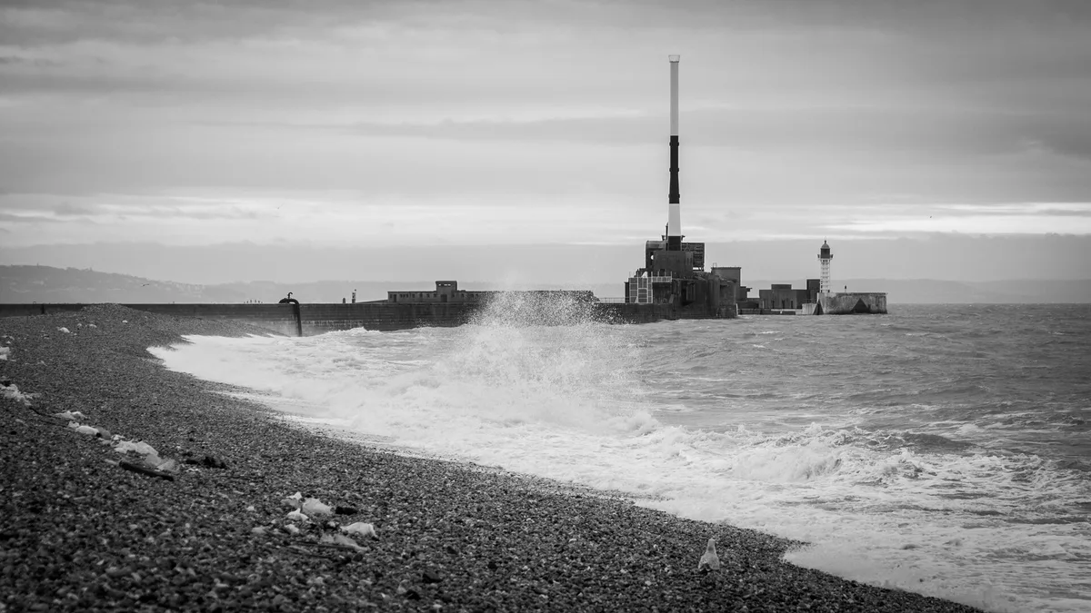Playa de Le Havre, Le Havre, Normandy, Francia — 3