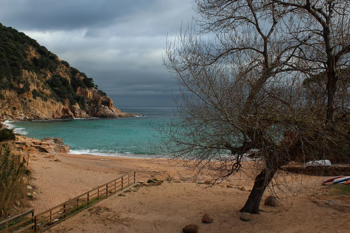 Cala Rosamar, Santa Cristina d'Aro, Catalonia, España — 2