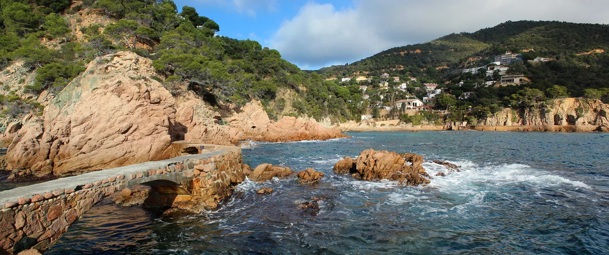 Cala Rosamar, Santa Cristina d'Aro, Catalonia, España