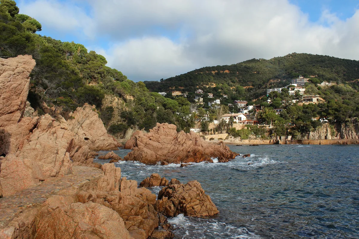 Cala Rosamar, Santa Cristina d'Aro, Catalonia, España — 3
