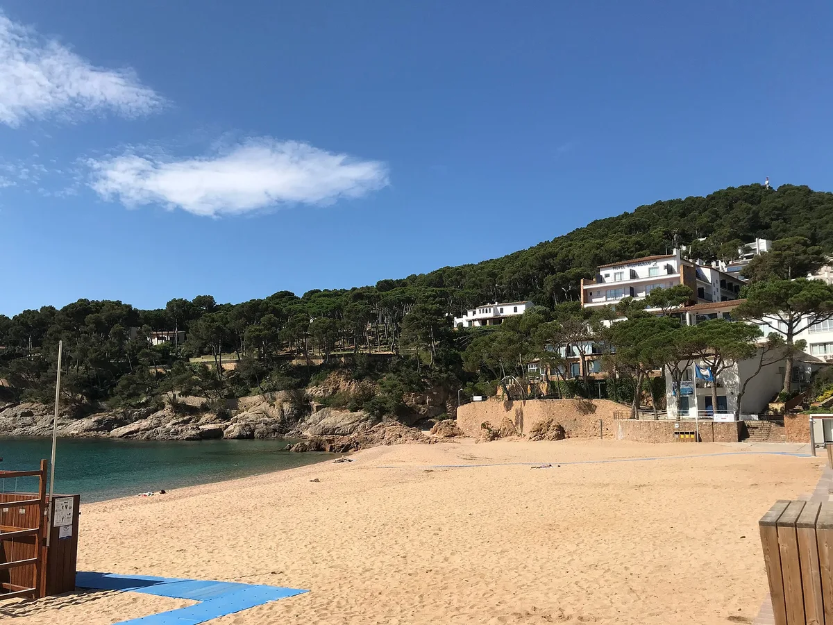 Plage de Tamariu, Palafrugell, Catalonia, Espagne — 5