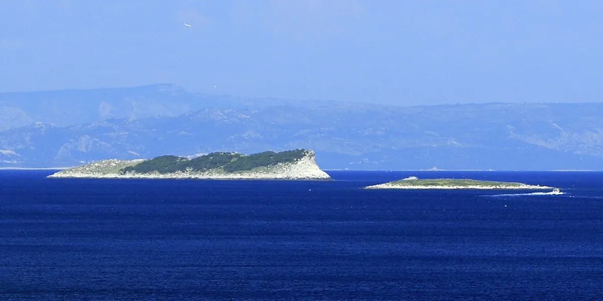Plage de Zaglav, Vis, Dalmatia, Croatie — 2