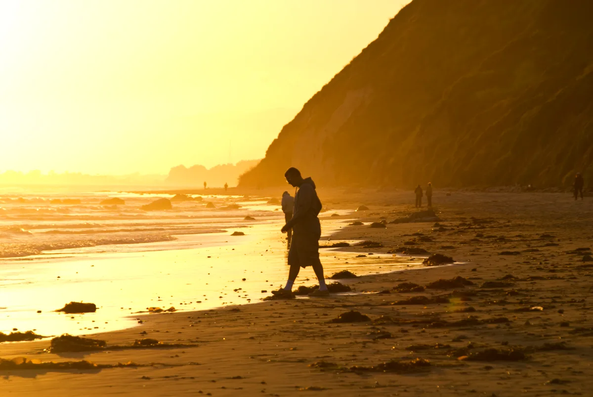 Plage d'Arroyo Burro, Santa Barbara, California Coast, États-Unis — 2