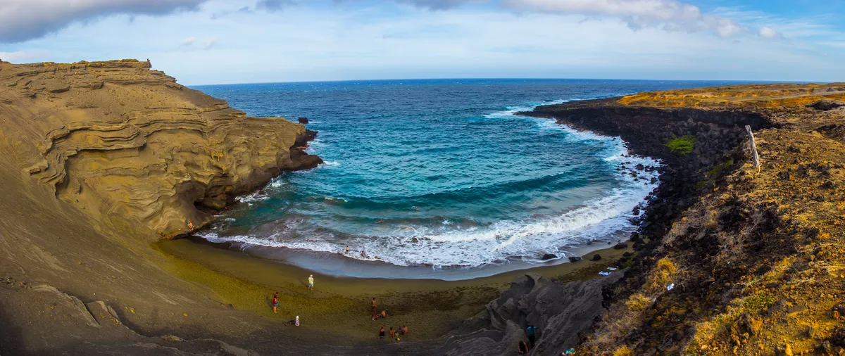 Papakolea Green Sand Beach, Ka'u, Hawaii, Estados Unidos — 5