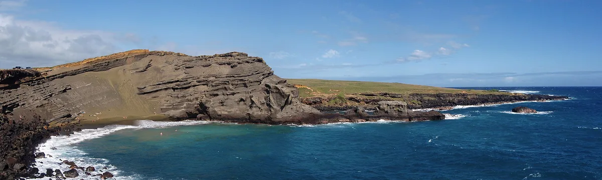Papakolea Green Sand Beach, Ka'u, Hawaii, Estados Unidos — 6