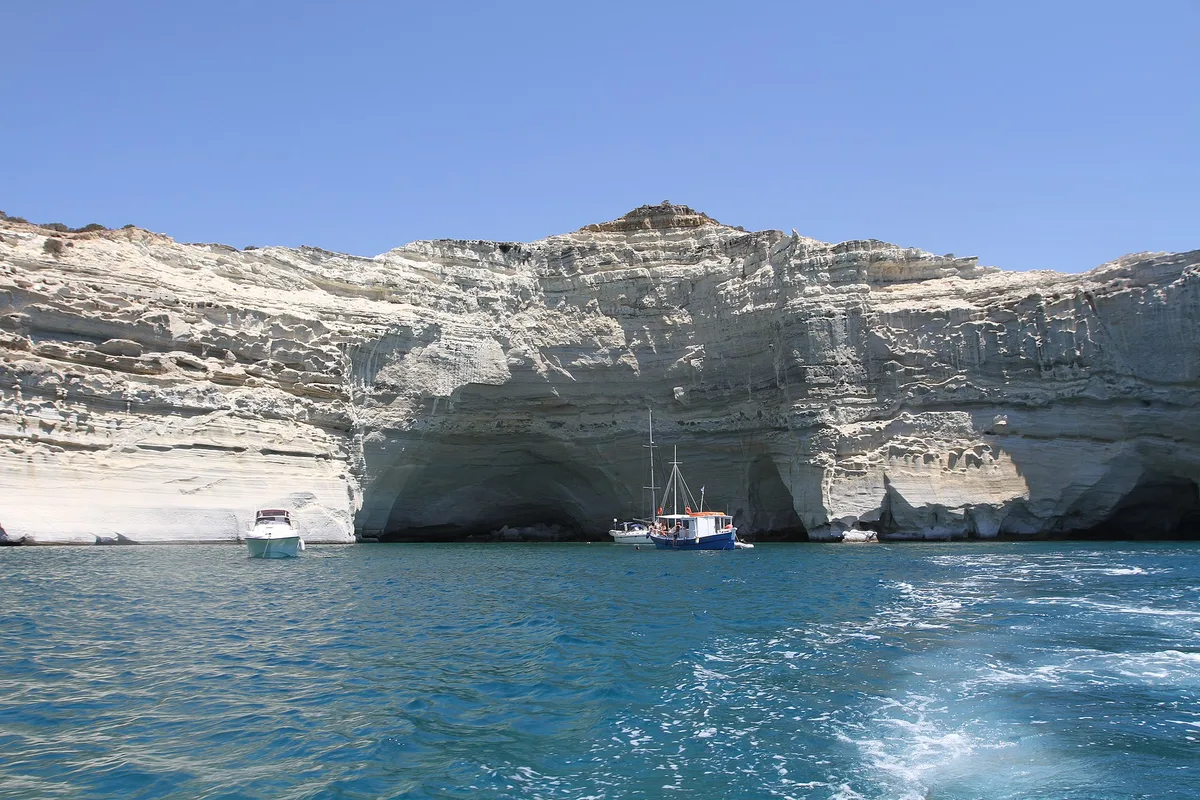 Plage de Kleftiko, Milos, Cyclades, Grèce — 6
