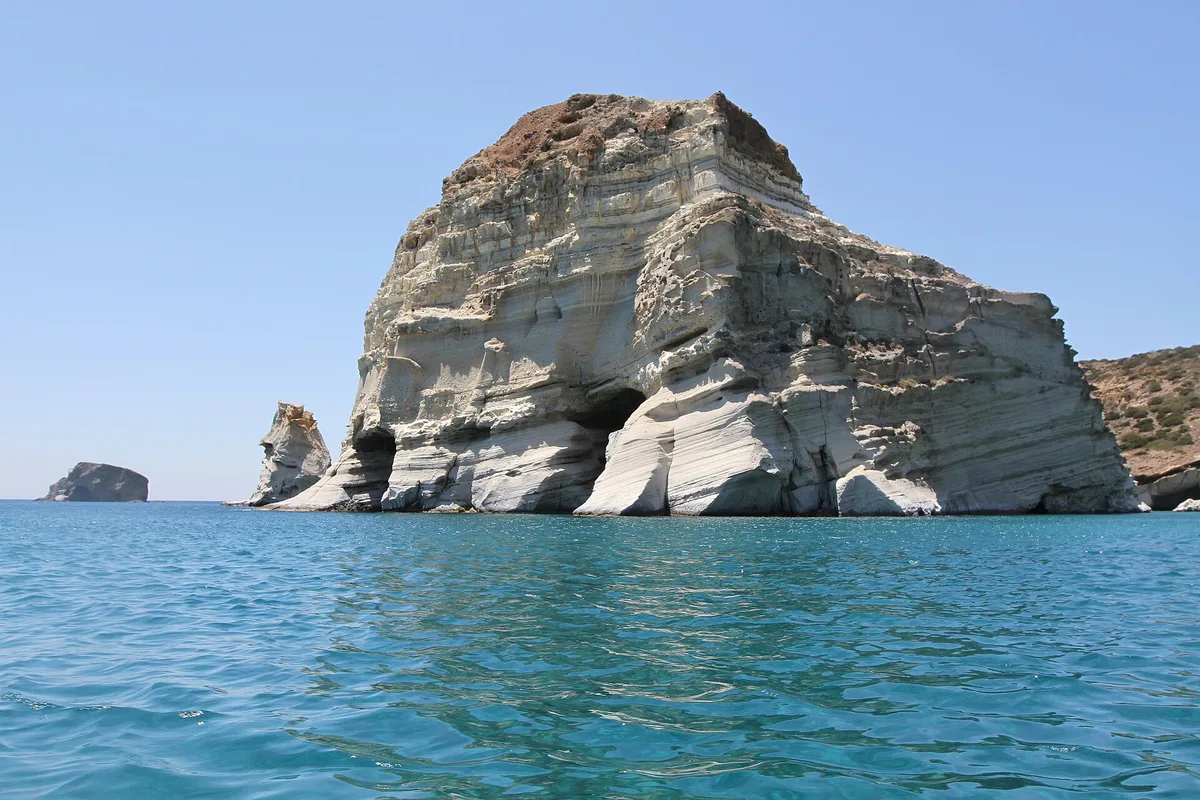 Plage de Kleftiko, Milos, Cyclades, Grèce — 2