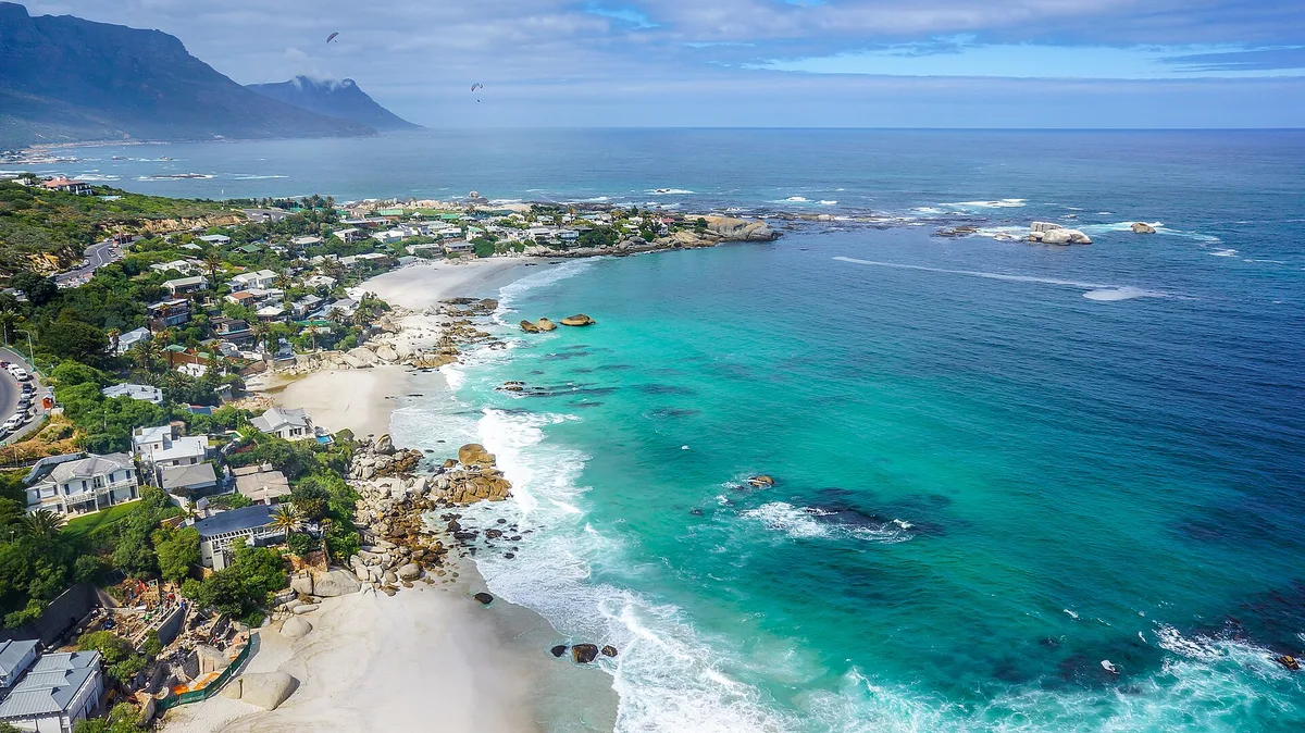 Plage de Clifton 4th, City of Cape Town, Western Cape, Afrique du Sud — 5
