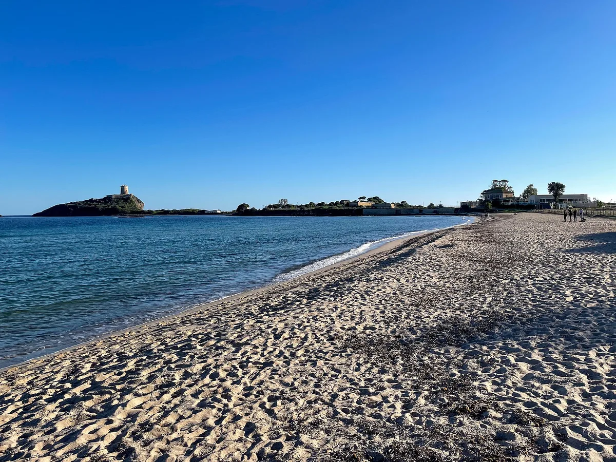 Plage de Nora, Pula, Sardinia, Italie — 2