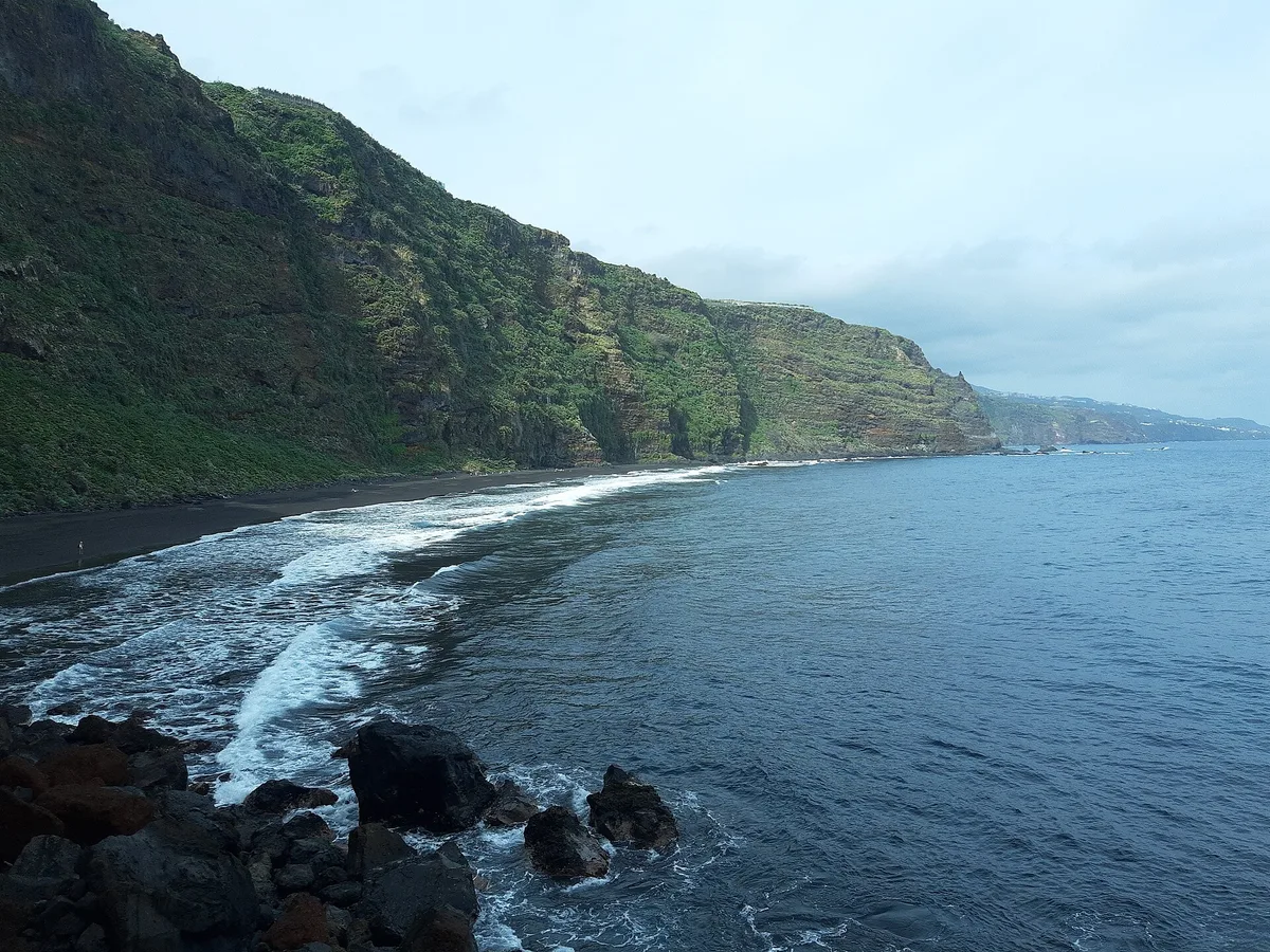 Nogales-Strand, Puntallana, Canary Islands, Spanien — 5