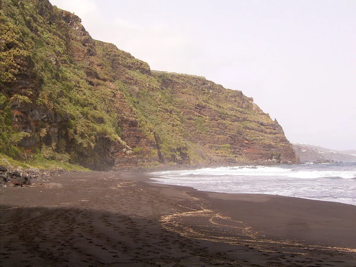 Nogales-Strand, Puntallana, Canary Islands, Spanien — 4