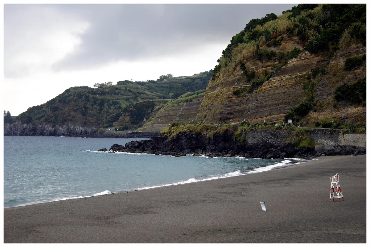 Plage d'Água d'Alto, Vila Franca do Campo, Azores, Portugal