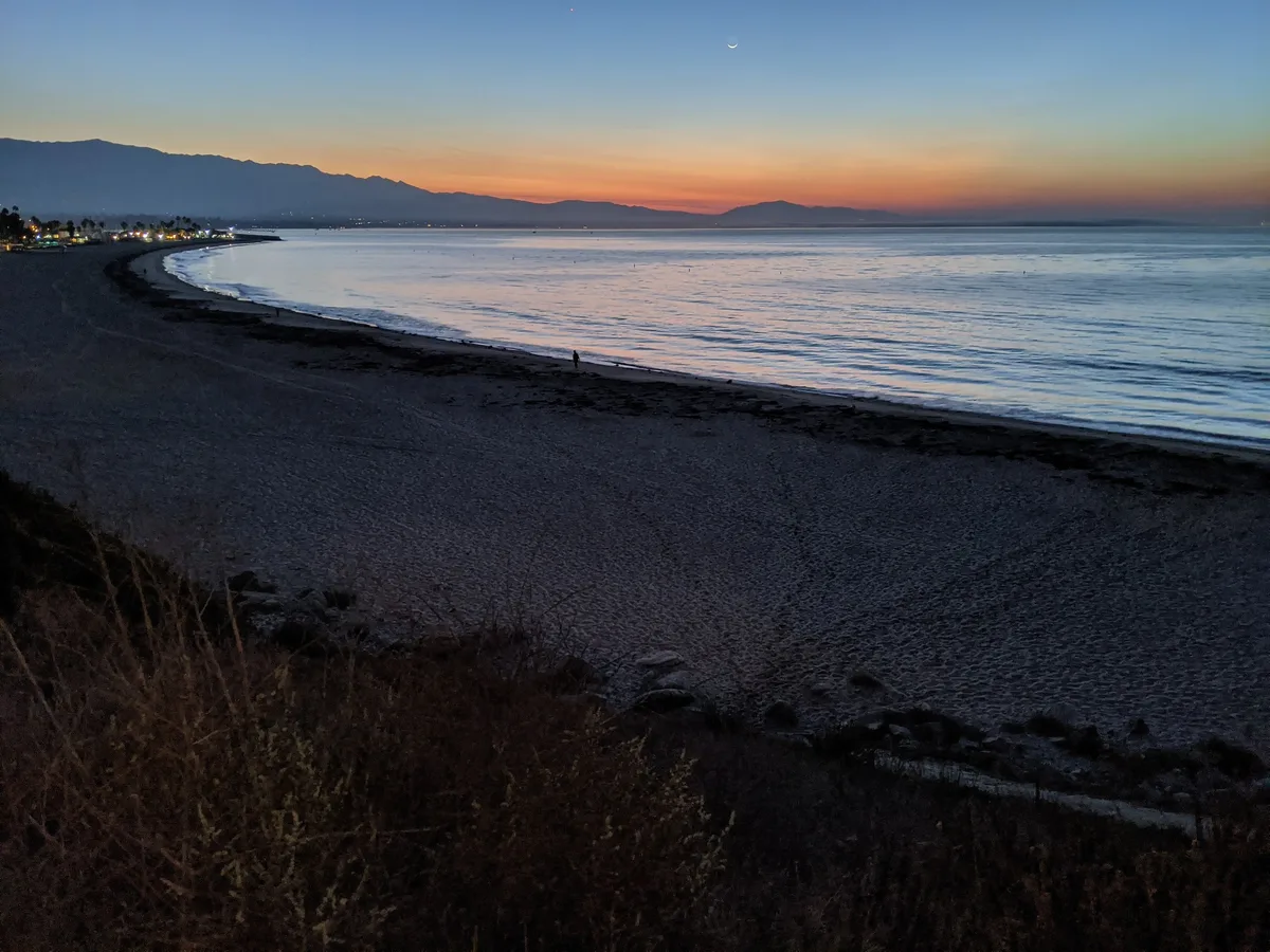 Leadbetter Beach, Santa Barbara, California Coast, États-Unis — 2