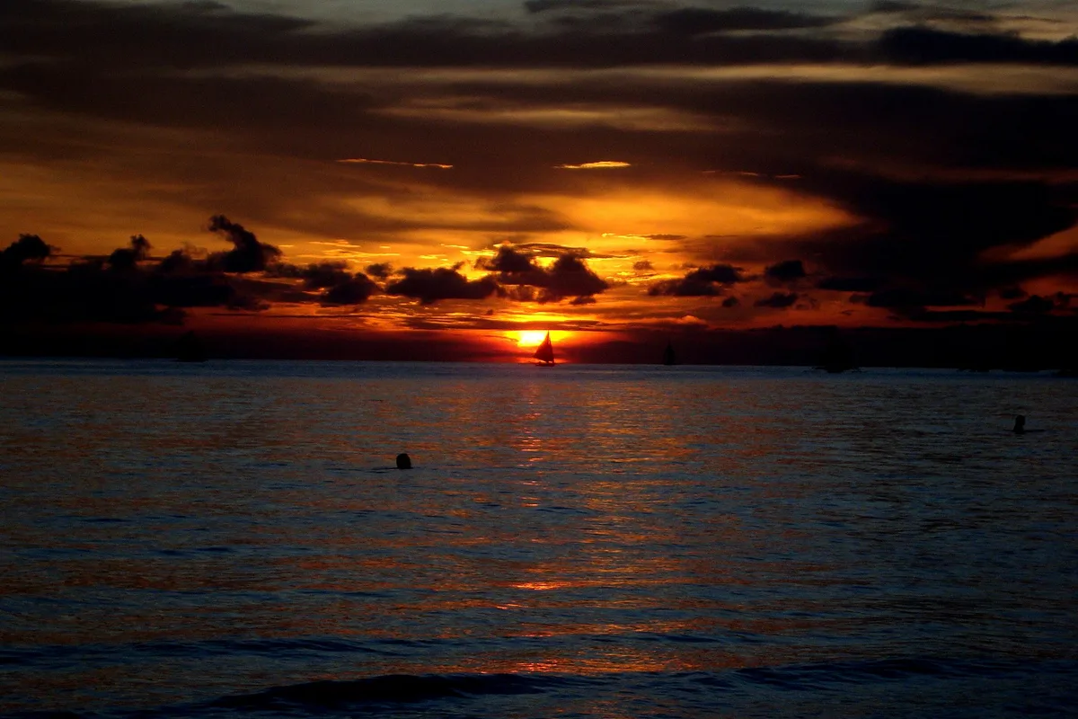 Plage de Manggayad, Malay, Philippine Islands, Philippines — 3