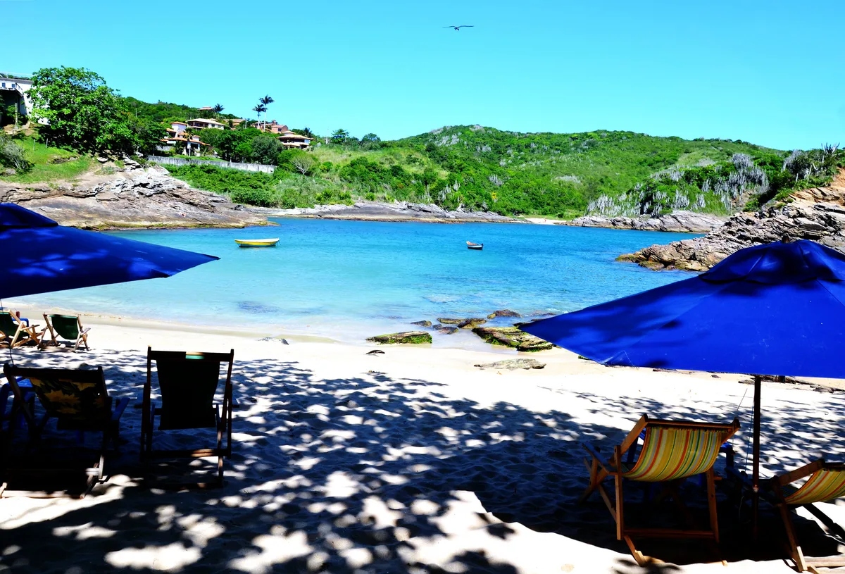 Ferradurinha Beach, Armação dos Búzios, Rio de Janeiro Coast, Brazil — 2