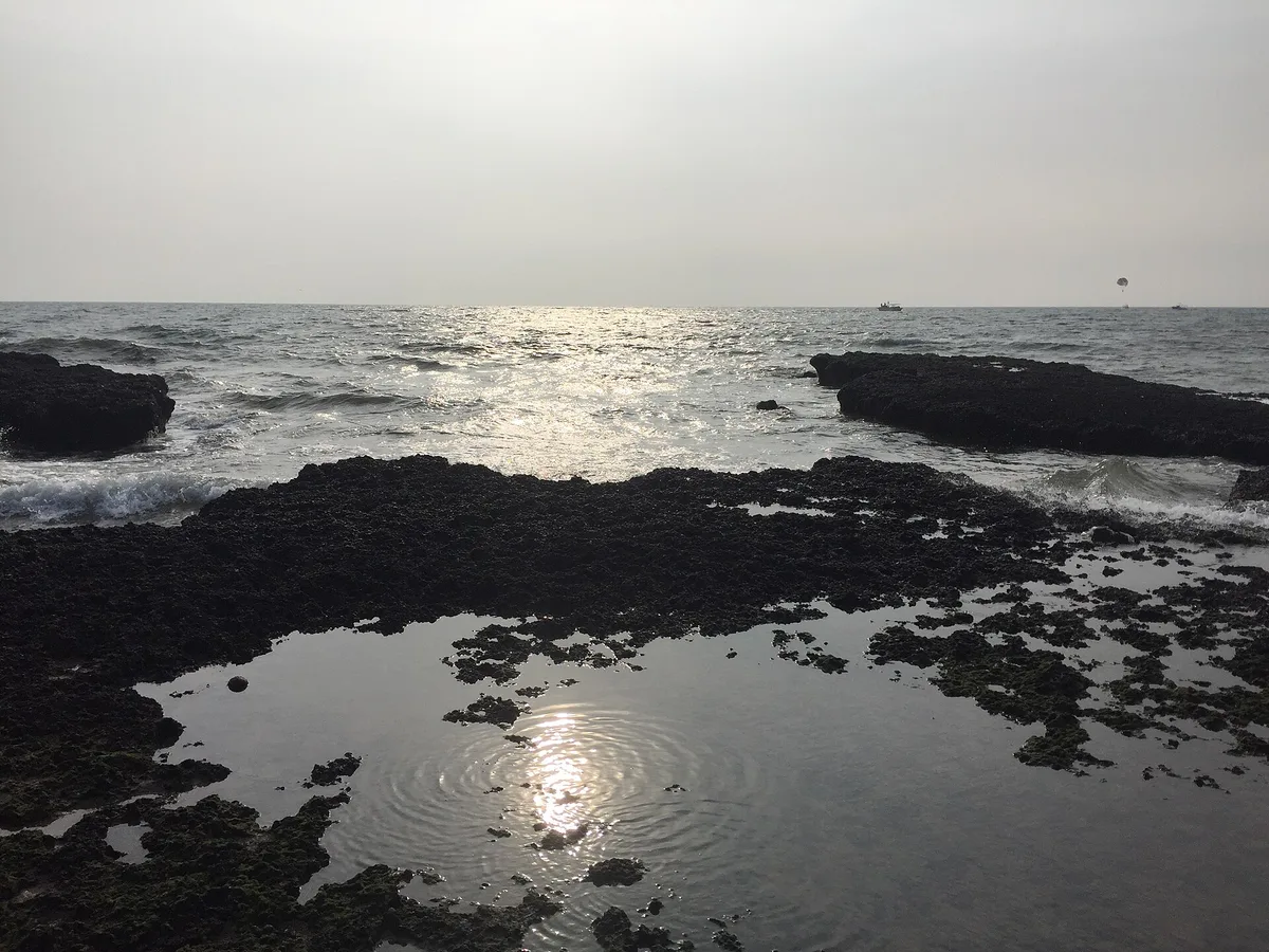 Anjuna-Strand, Anjuna, Indian West Coast, Indien — 3