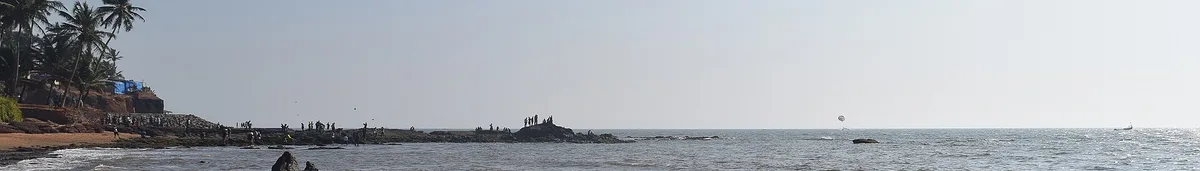 Anjuna-Strand, Anjuna, Indian West Coast, Indien — 4
