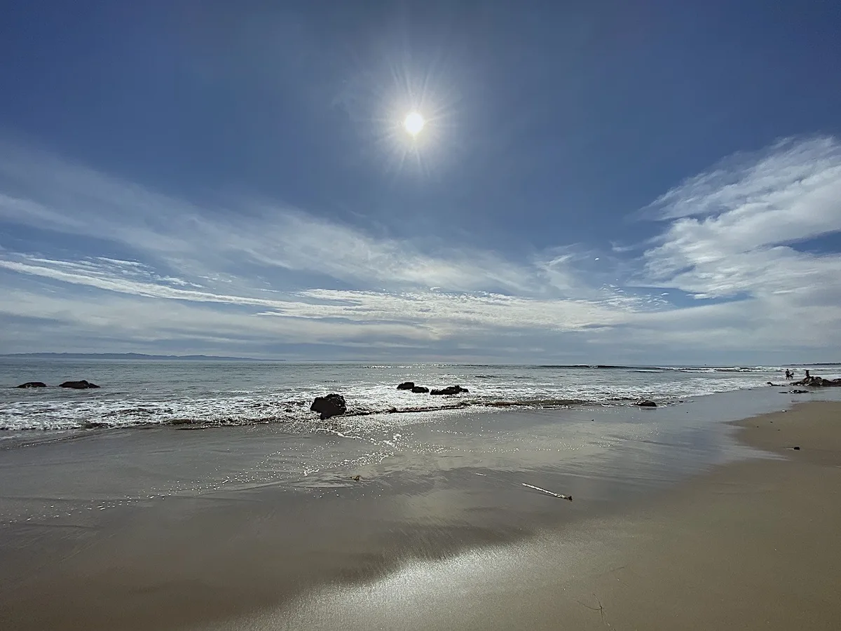 Hendry's Beach Cove, Santa Barbara, California Coast, United States — 2