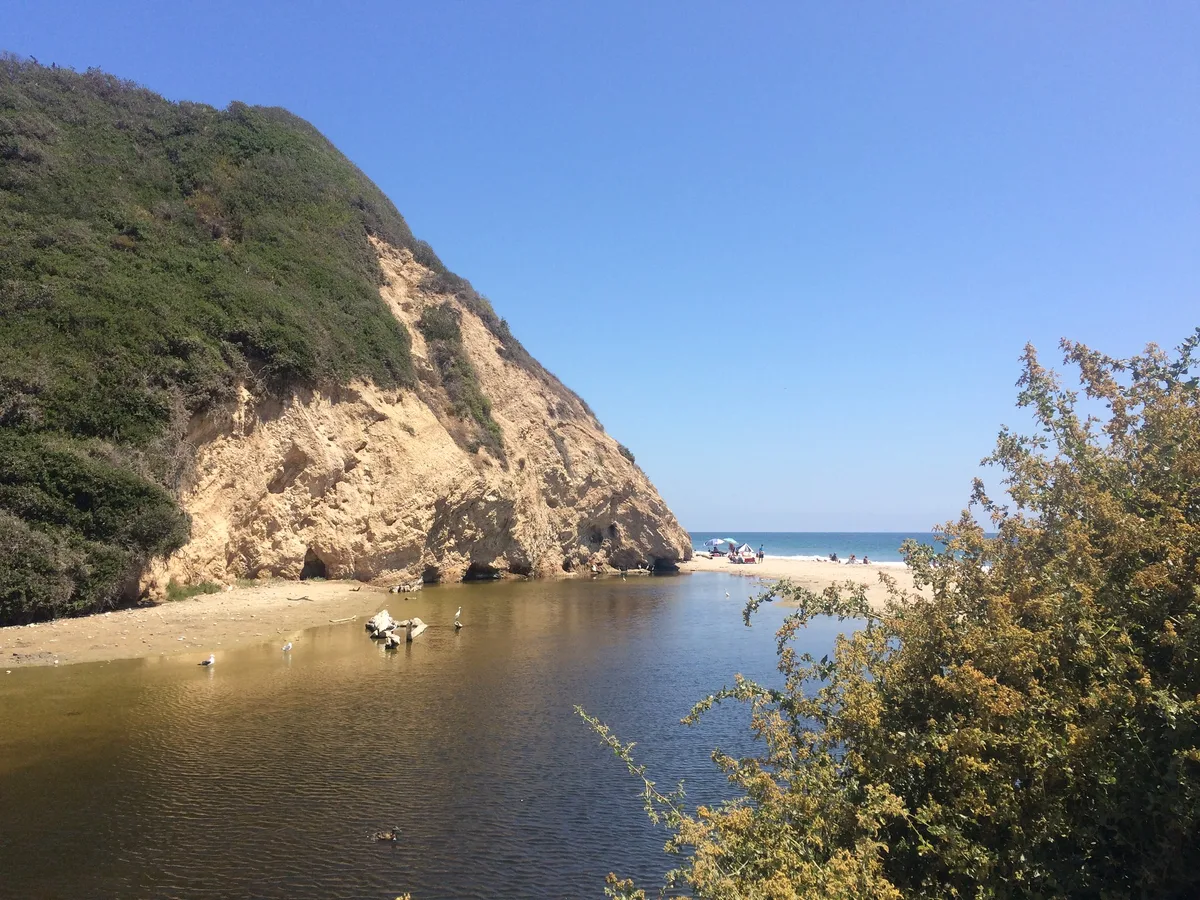 Hendry's Beach Cove, Santa Barbara, California Coast, United States
