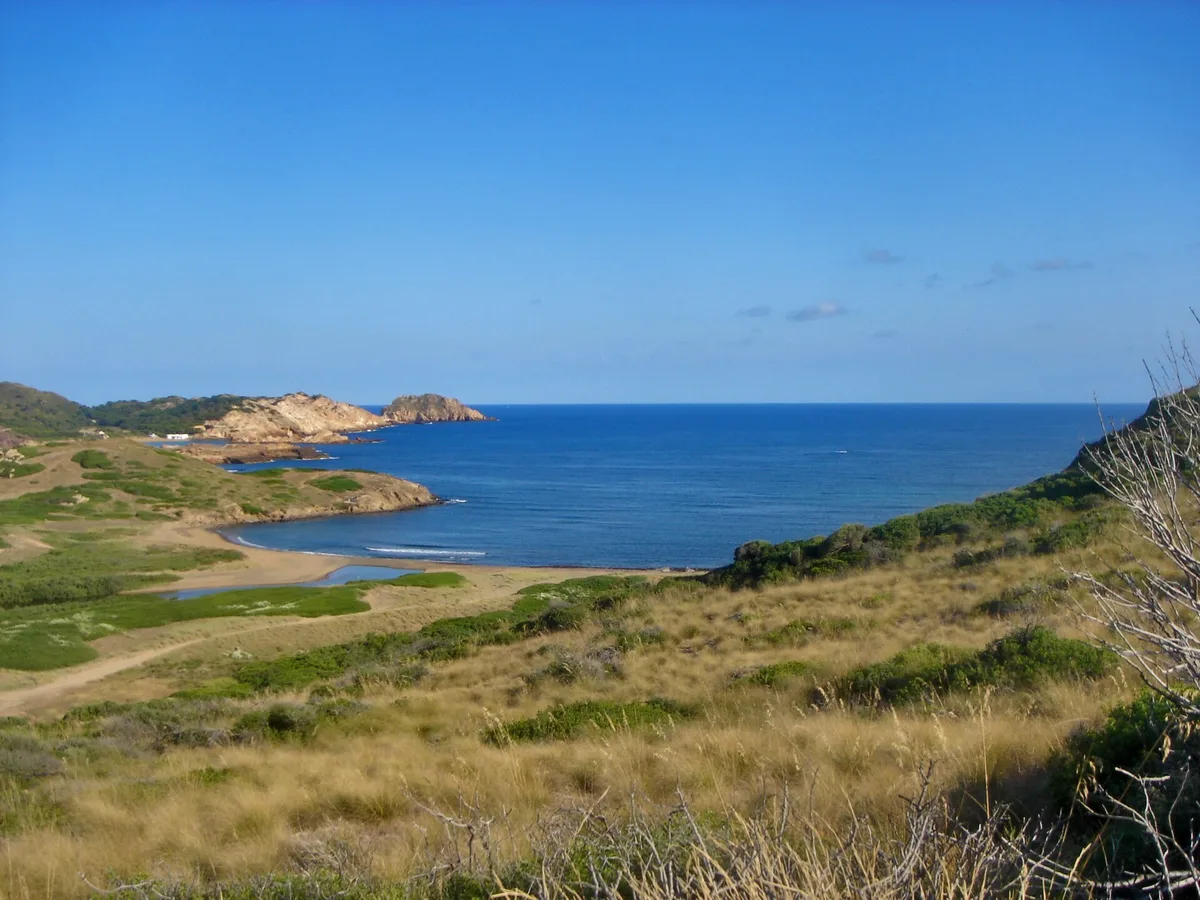Plage de Binimel·là, Es Mercadal, Balearic Islands, Espagne — 3