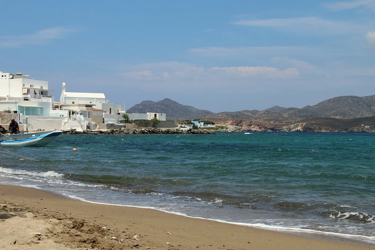 Playa de Pollonia, Milos, Cyclades, Grecia — 2