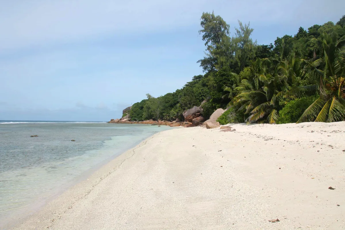 Plage Anse Gaulettes, La Digue, Seychelles Inner Islands, Seychelles — 3