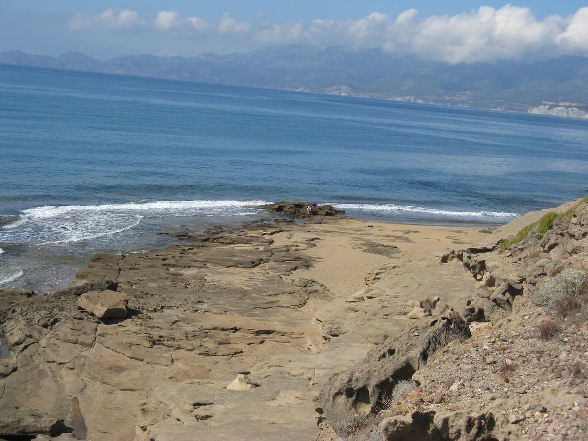 Plage de Porto Alabe, Tresnuraghes, Sardinia, Italie — 4