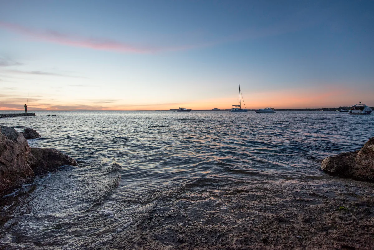 Punta Ballena-Strand, Punta Ballena, Uruguayan Coast, Uruguay