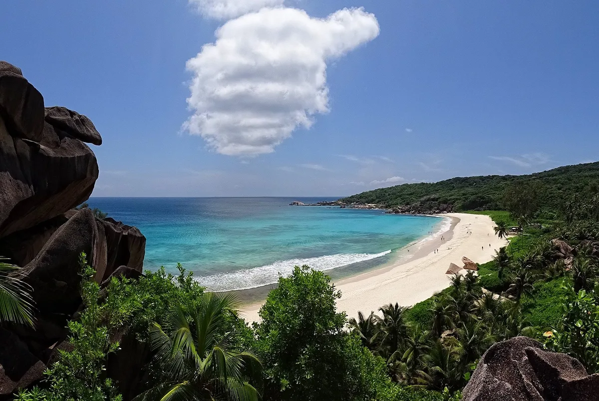 Plage de Petite Anse, La Digue, Seychelles Inner Islands, Seychelles — 3