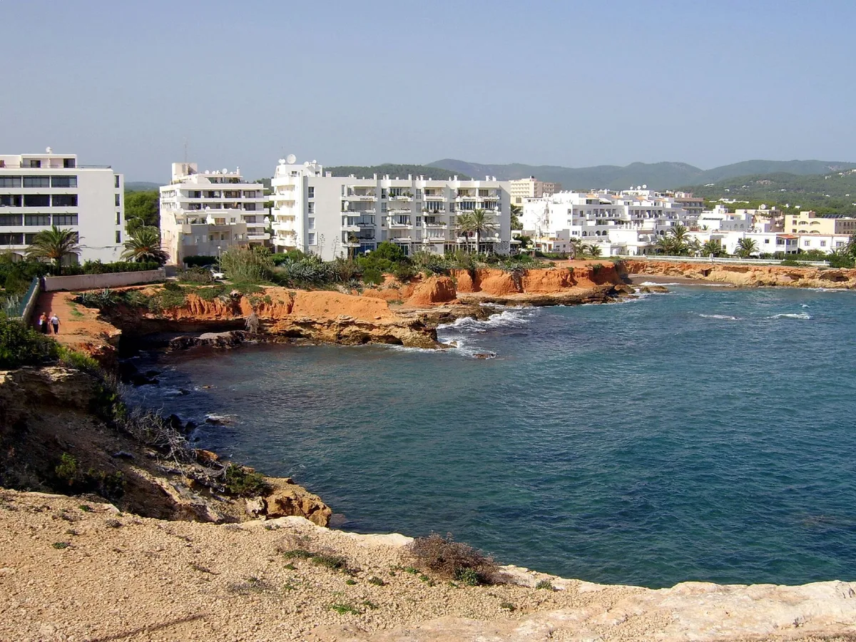 Playa Es Canar, Santa Eulària des Riu, Balearic Islands, España — 5