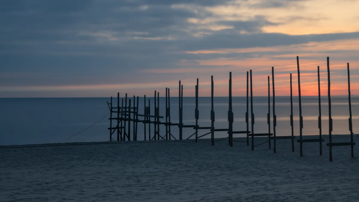Waddenstrand De Cocksdorp, Texel, North Holland, Nederland
