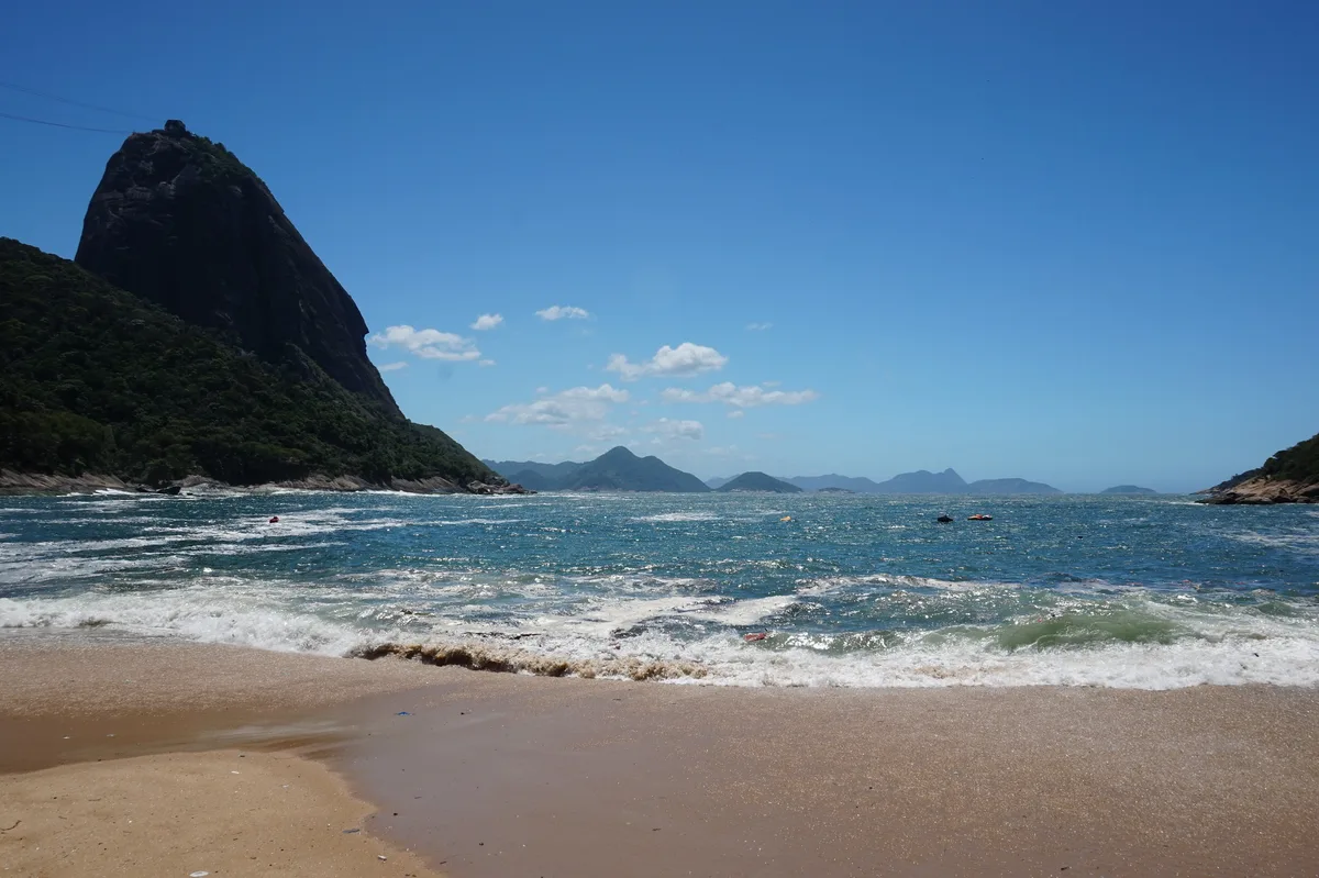 Plage de la Vermelha, Urca, Brazilian Atlantic, Brésil — 4