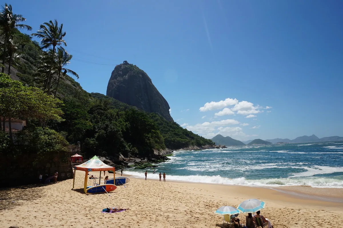 Plage de la Vermelha, Urca, Brazilian Atlantic, Brésil — 5