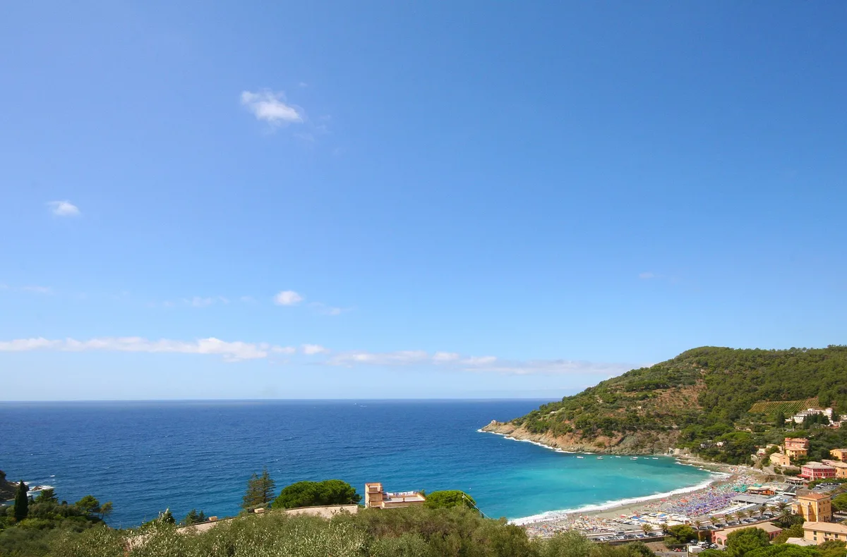 Plage de Bonassola, Bonassola, Liguria, Italie — 4