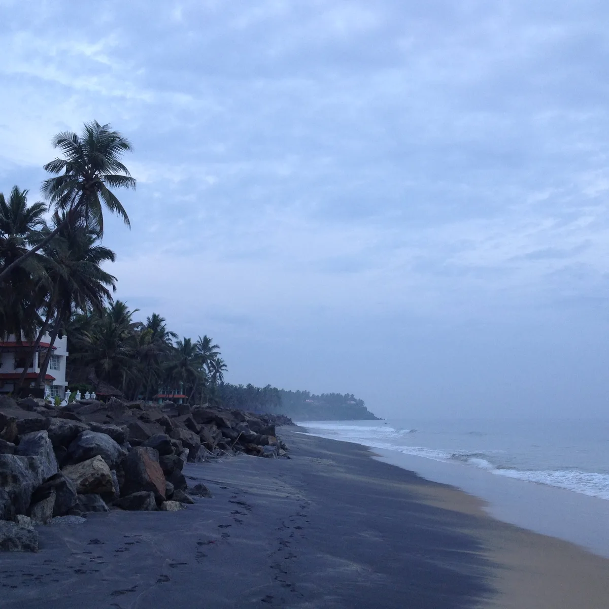 Odayam Beach, Varkala, Indian South Coast, India — 2