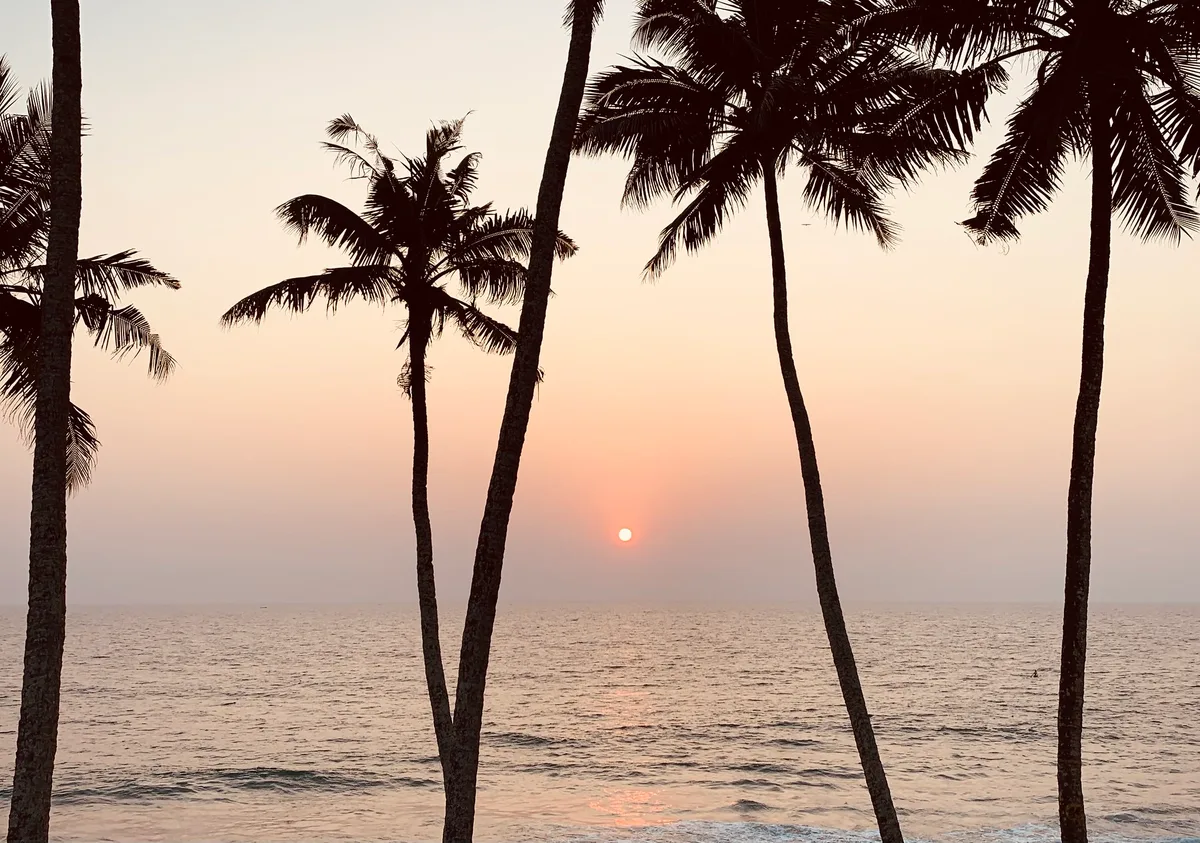 Odayam Beach, Varkala, Indian South Coast, India — 4