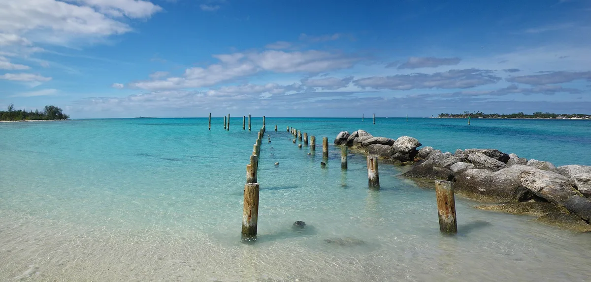 Jaws Beach, Nassau, Lucayan Archipelago, Bahamas — 2