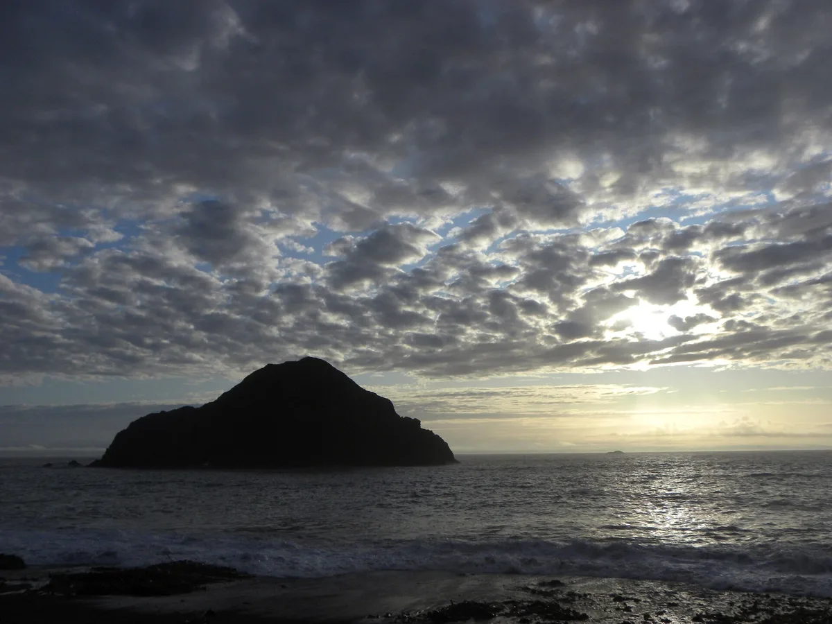 Elk Beach (Greenwood State Beach), Elk, California Coast, Vereinigte Staaten