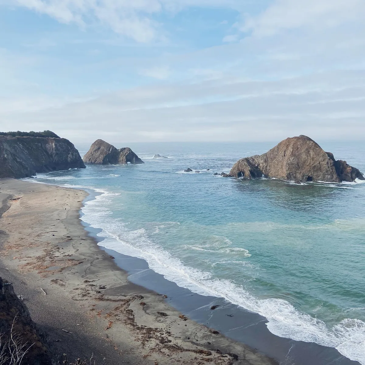 Elk Beach (Greenwood State Beach), Elk, California Coast, Vereinigte Staaten — 6