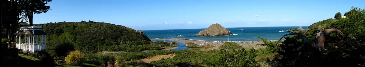 Elk Beach (Greenwood State Beach), Elk, California Coast, Vereinigte Staaten — 2