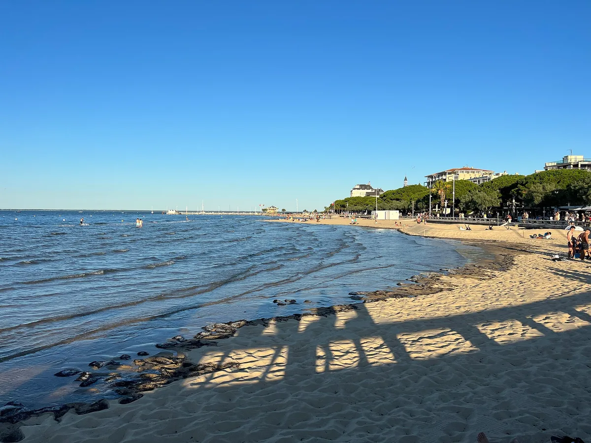 Plage d'Arcachon, Arcachon, Nouvelle-Aquitaine, France