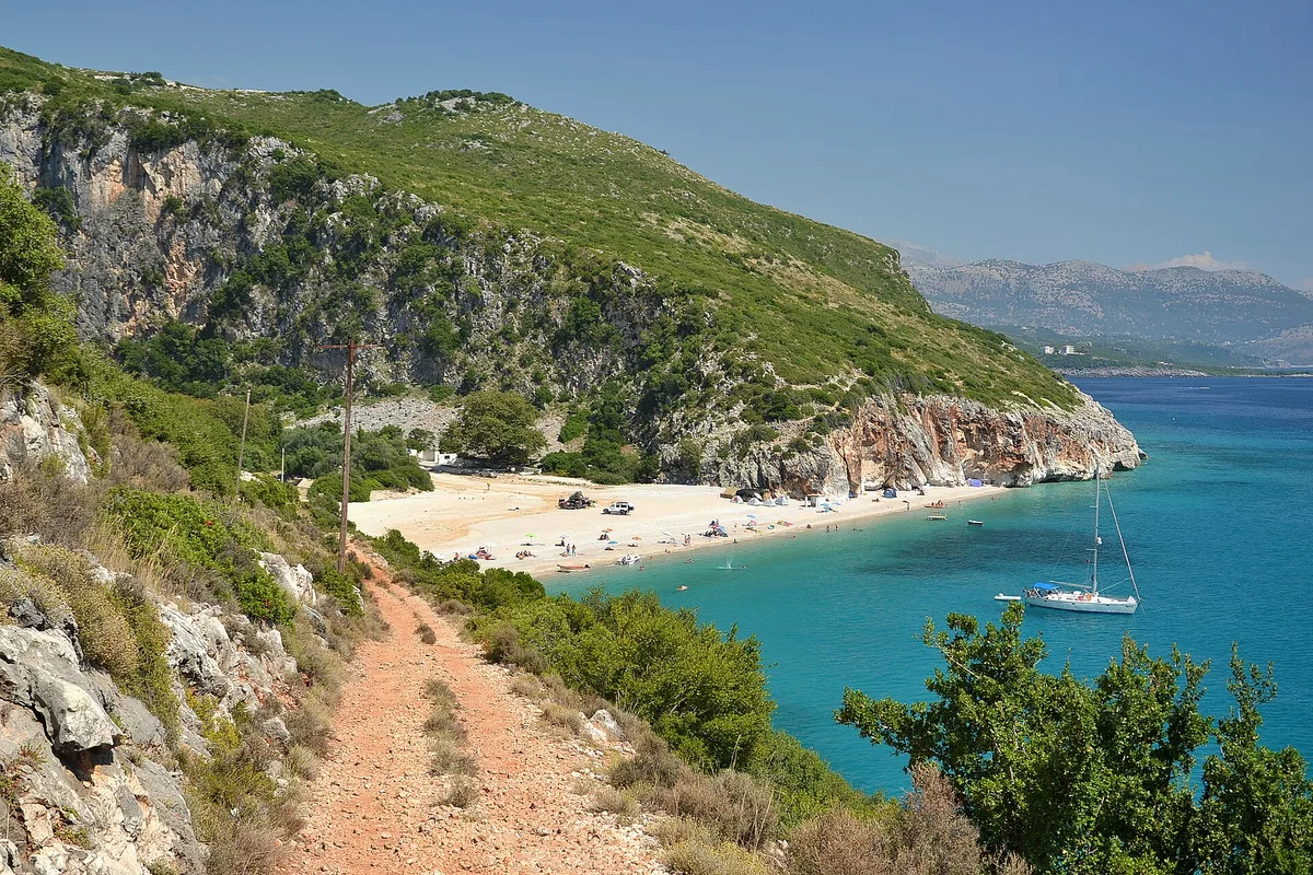 Gjipesë-Strand, Himarë, Adriatic, Albania — 3