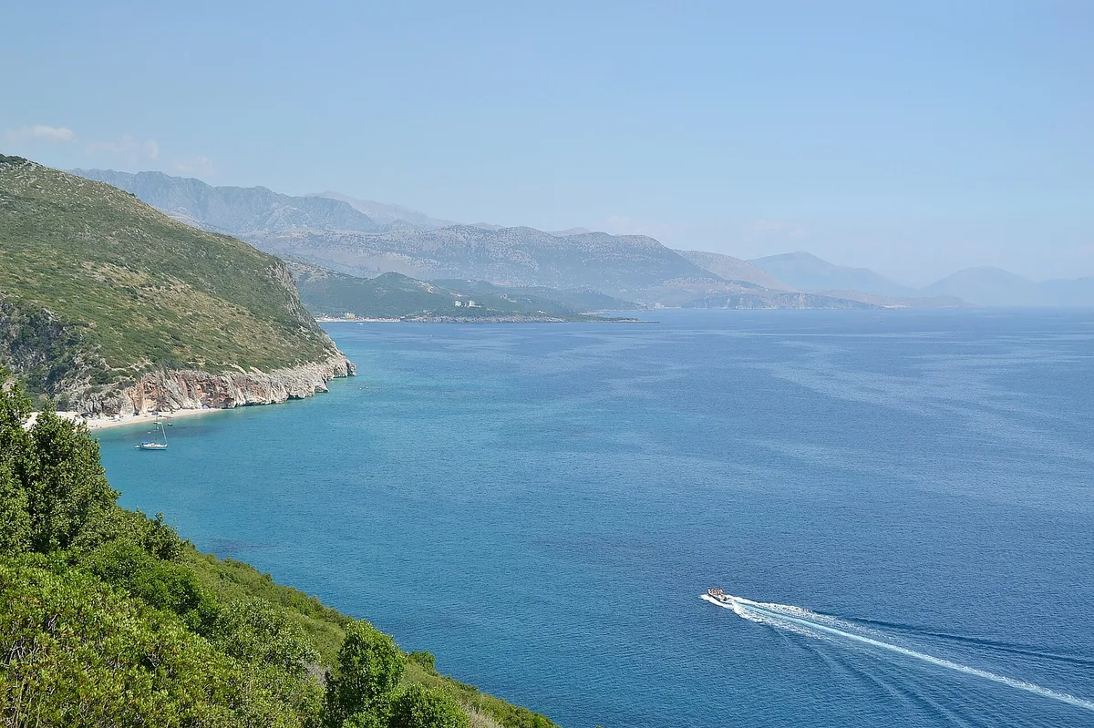 Gjipesë-Strand, Himarë, Adriatic, Albania — 4